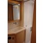 Lagoon 450 S Bathroom with mirror cabinet