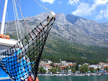 Baska Voda Yachthafen