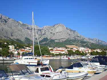 Baska Voda Hafen