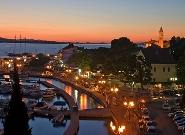 Harbour promenade Biograd