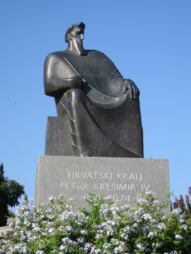 Petar Kresimir IV figure Sibenik