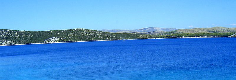 Sea panorama Sibenik