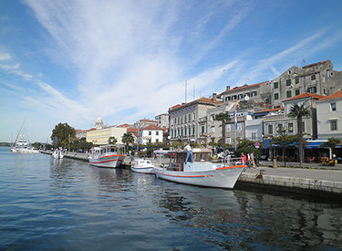 New harbour of Sibenik