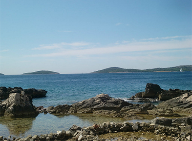 Meerblick Vodice Kroatien