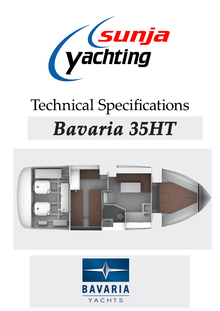 Specifications Bavaria 35 HT Motorboat
